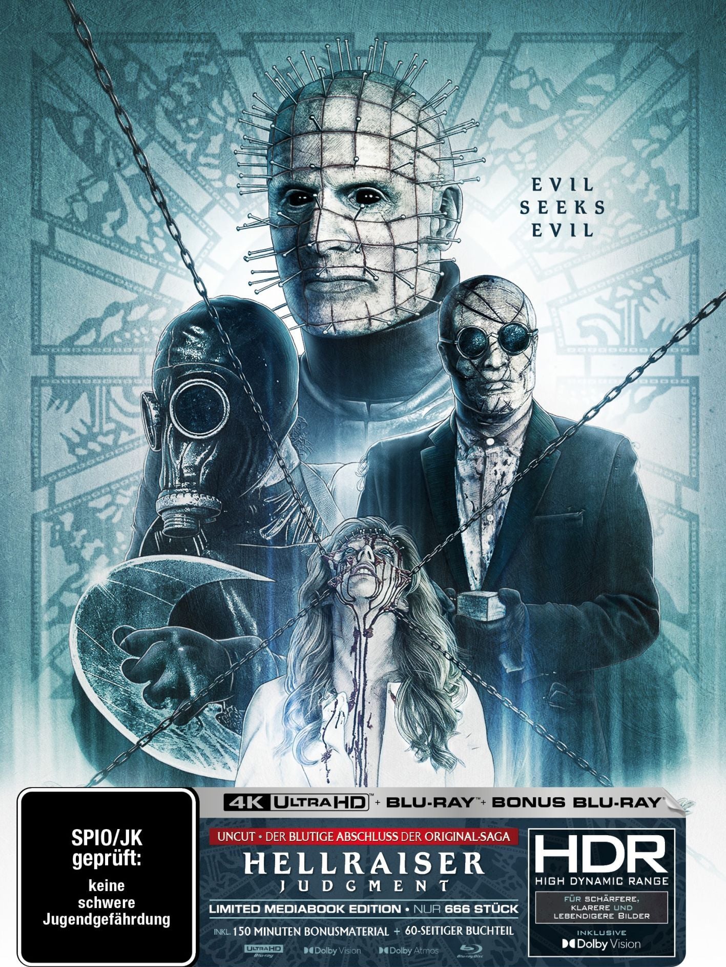 Hellraiser: Judgment 4K DigiBook - Cover B (Germany)