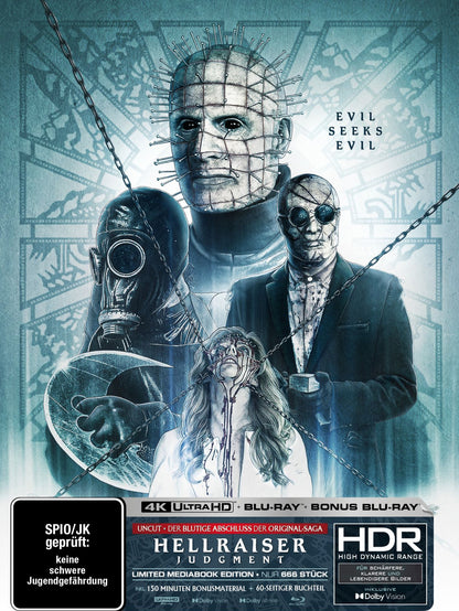 Hellraiser: Judgment 4K DigiBook - Cover B (Germany)