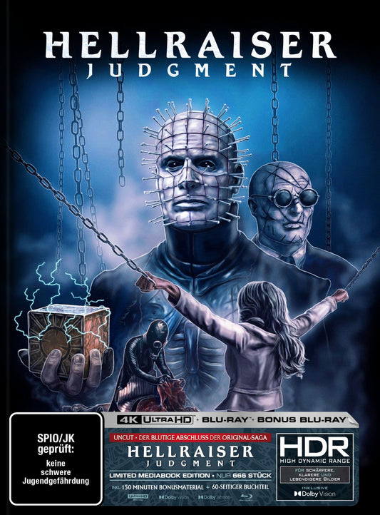 Hellraiser: Judgment 4K DigiBook - Cover C (Germany)