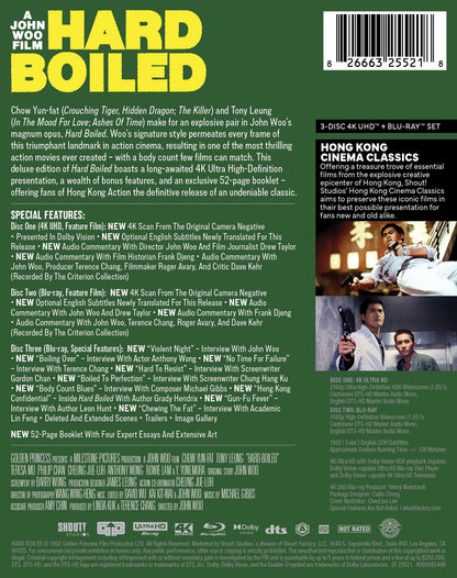 Hard Boiled 4K: Hong Kong Cinema Classics #17