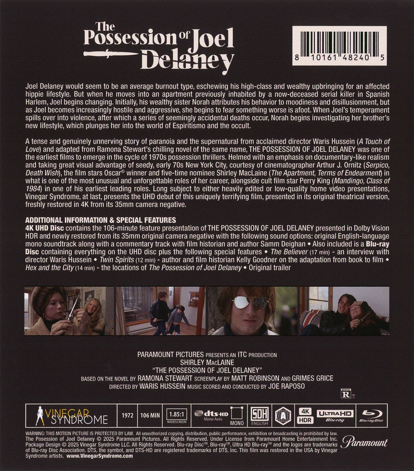 The Possession of Joel Delaney 4K: Limited Edition (VS-494)(Exclusive)*