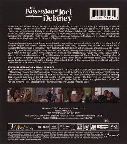The Possession of Joel Delaney 4K: Limited Edition (VS-494)(Exclusive)*