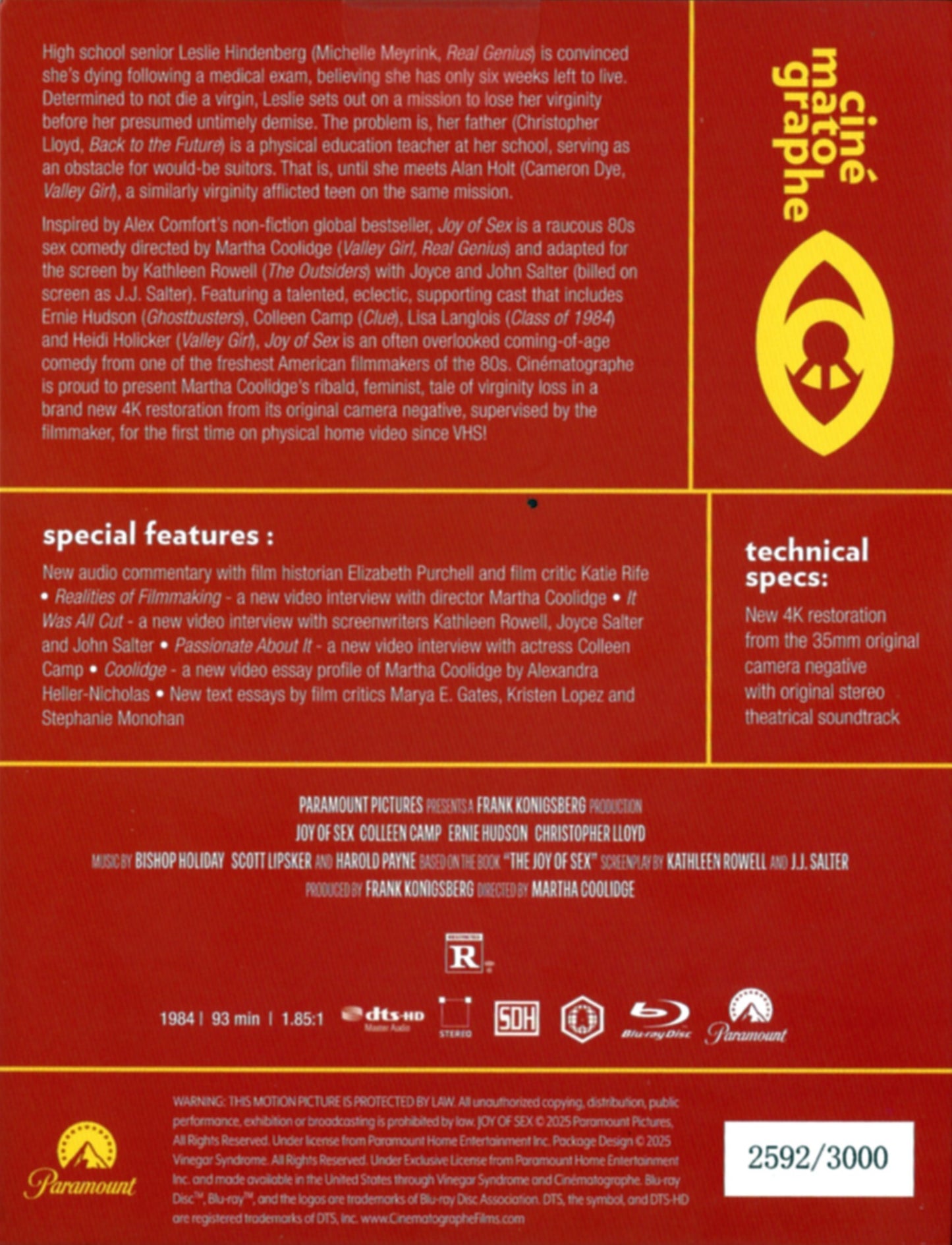 Joy of Sex: Limited Edition DigiBook (CIN-014)(Exclusive)*