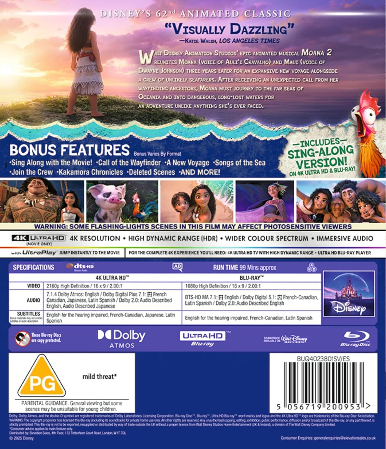 Moana 2 4K (2024)(UK)