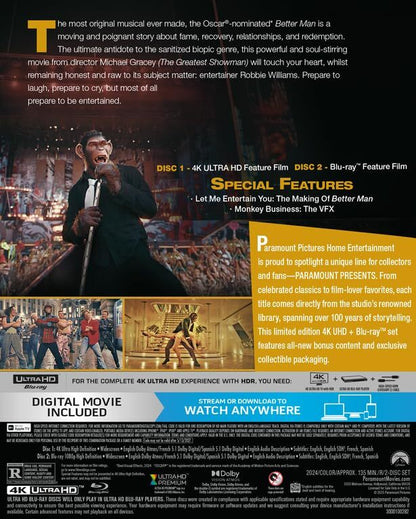 Better Man 4K: Paramount Presents #48 (Exclusive)