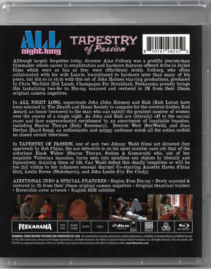 All Night Long / Tapestry Of Passion: Limited Edition (PEEK-028)(Exclusive)*