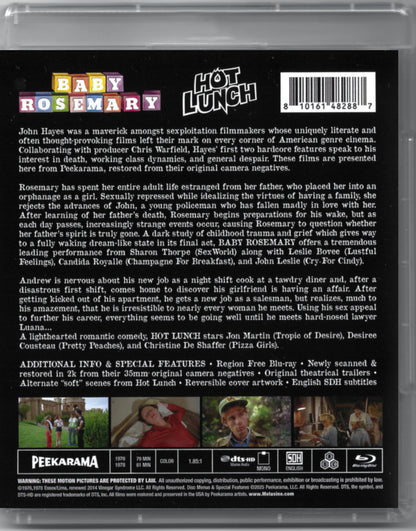 Baby Rosemary / Hot Lunch: Limited Edition (PEEK-029)(Exclusive)*