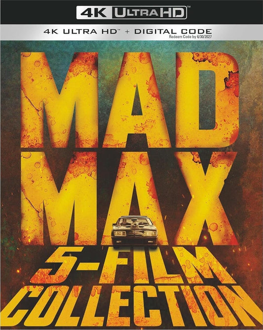 Max Max 4K 5-Movie Collection (1979-2024)(Re-release)