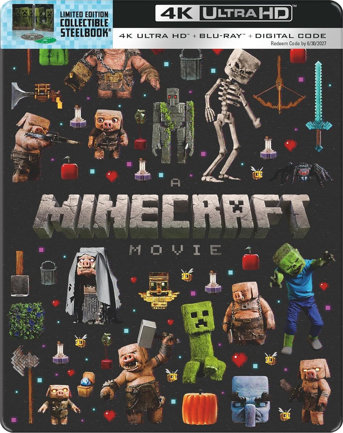 A Minecraft Movie 4K SteelBook