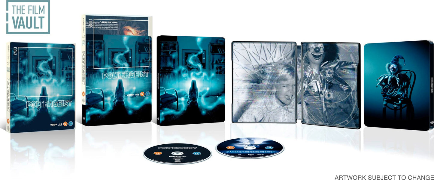 Poltergeist 4K SteelBook: The Film Vault Edition (1982)(UK)