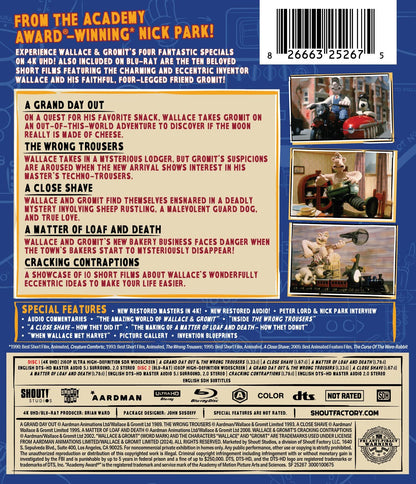 Wallace and Gromit: The Complete Cracking Collection 4K