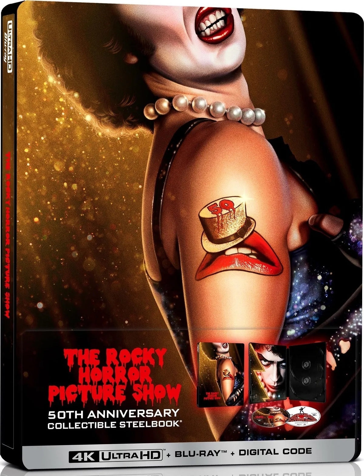 The Rocky Horror Picture Show 4K SteelBook: 50th Anniversary Edition