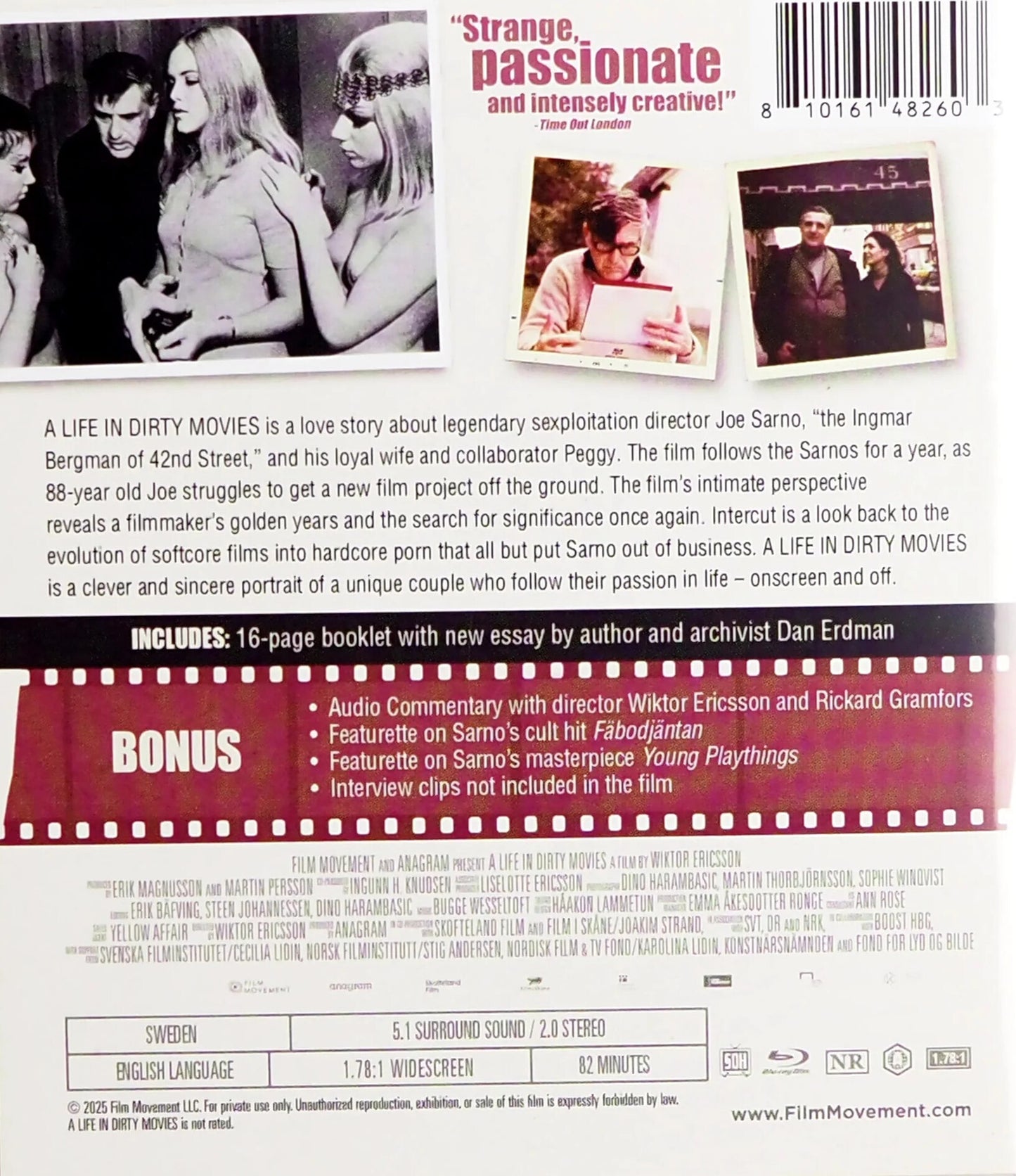 A Life In Dirty Movies: Limited Edition (FM-015)(Exclusive)*