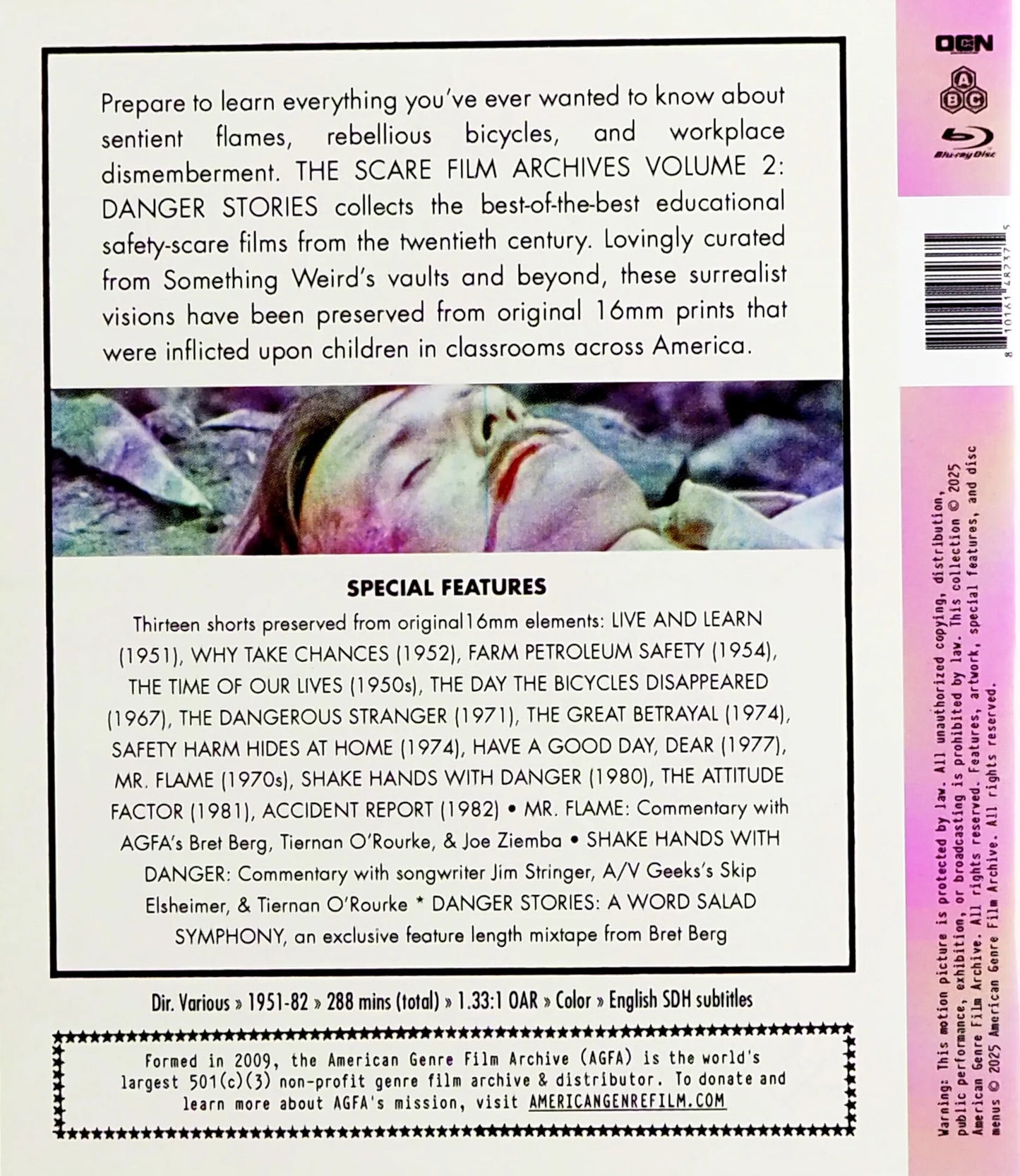 The Scare Film Archives Volume 2: Danger Stories - Limited Edition (AGFA-065)(Exclusive)*