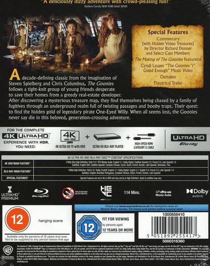 The Goonies 4K SteelBook (Re-re-release)(UK)