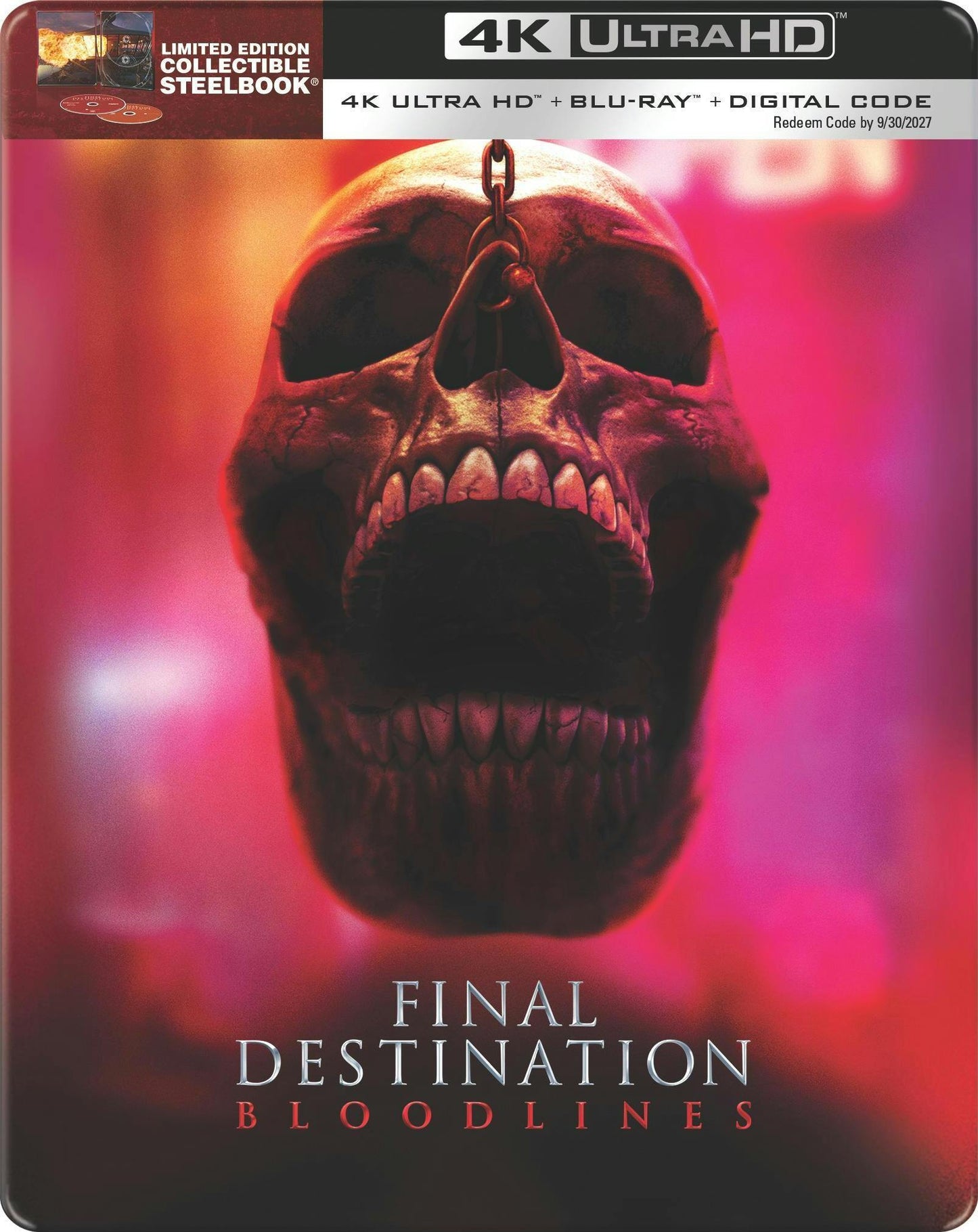 Final Destination: Bloodlines 4K SteelBook