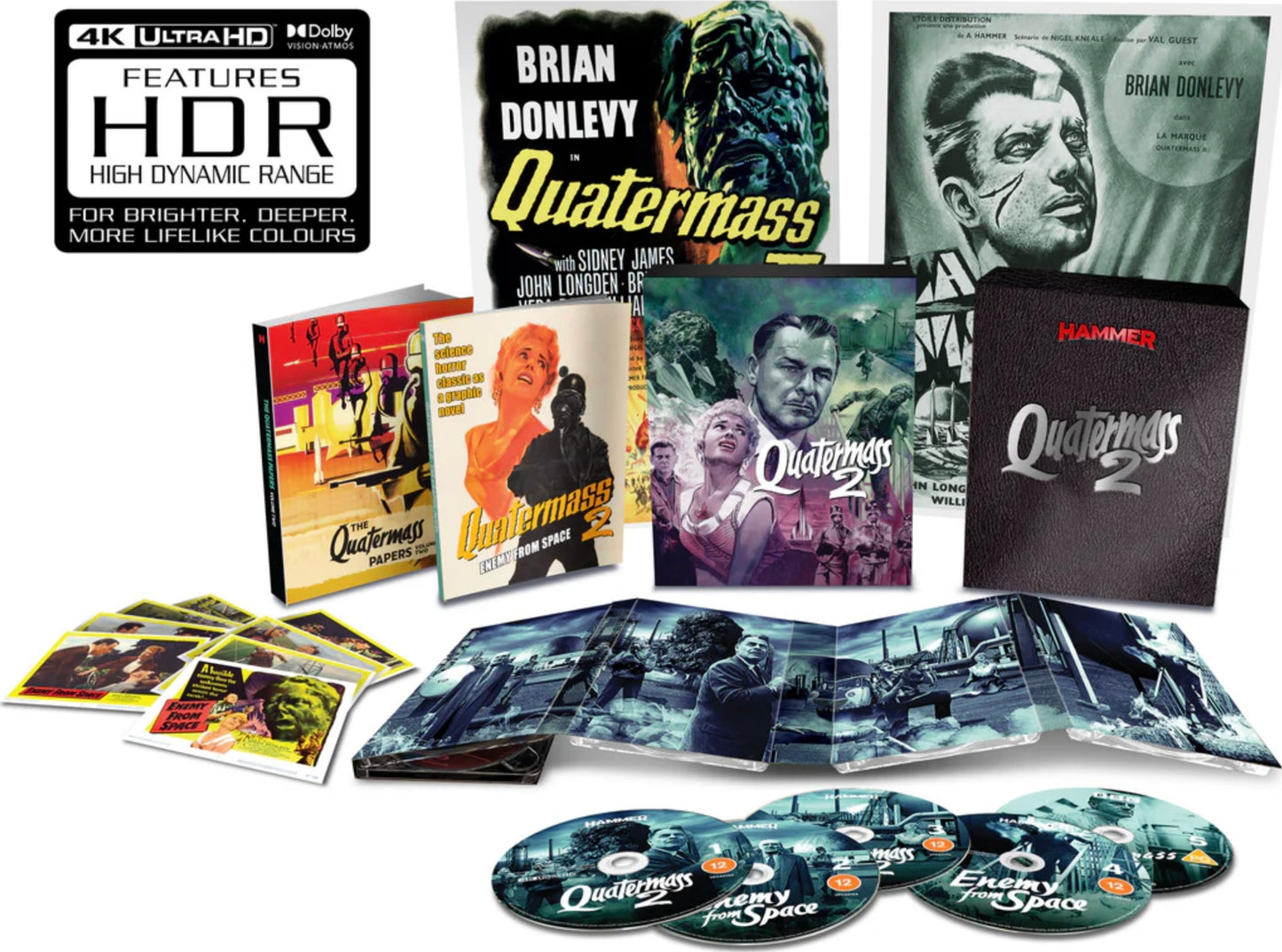 Quatermass 2 4K DigiPack: Limited Edition (Enemy From Space)(UK)