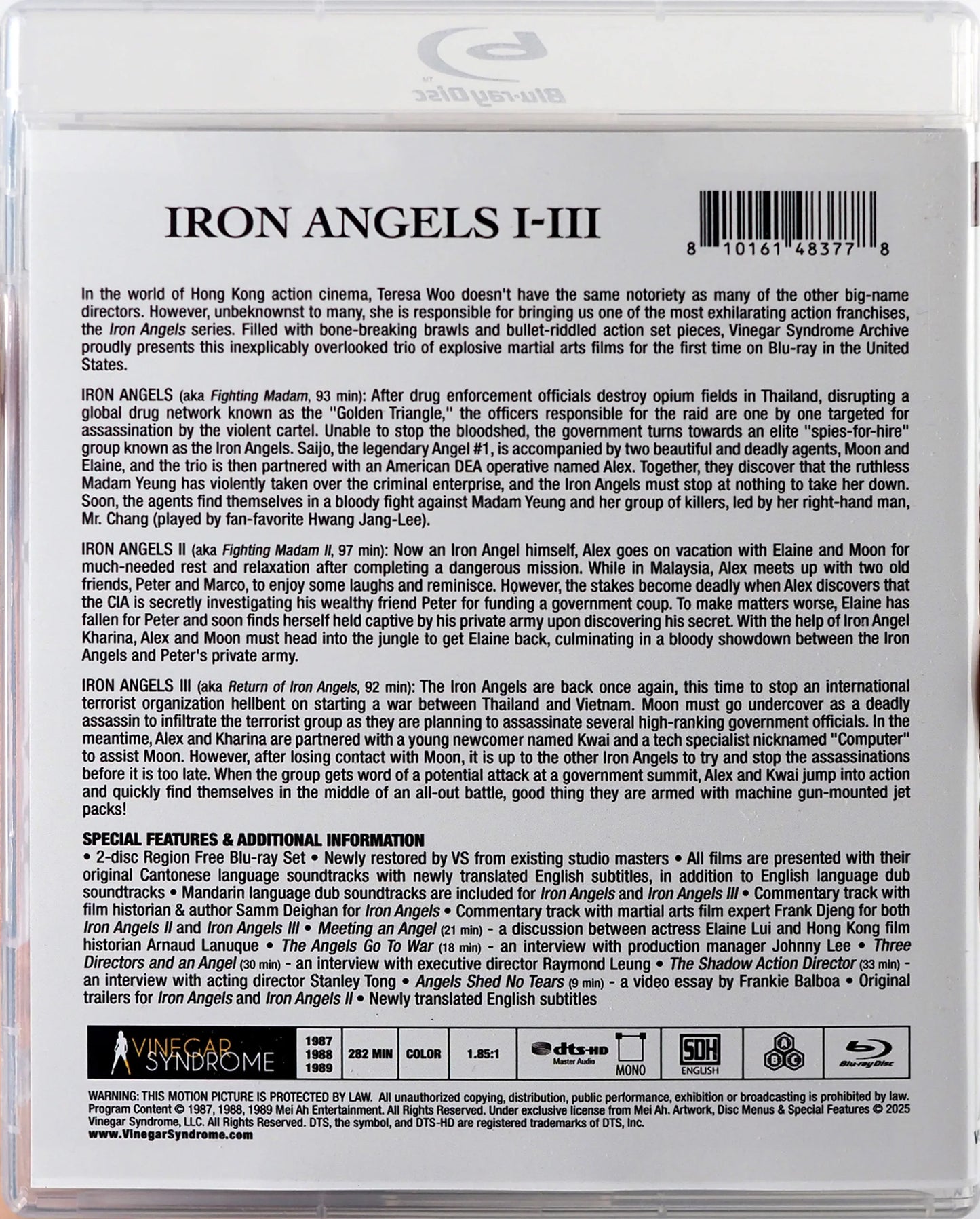 Iron Angels 1-3: Limited Edition (VSA-054)(Exclusive)*