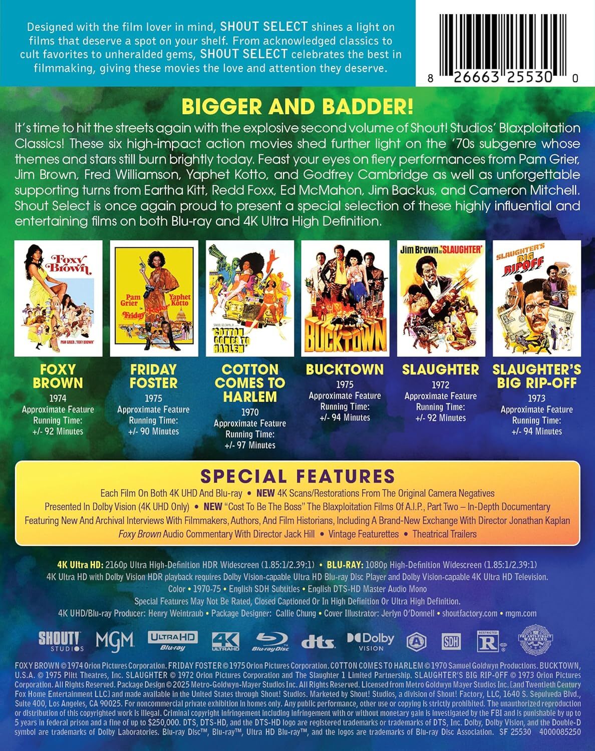 Blaxploitation Classics: Volume 2 4K