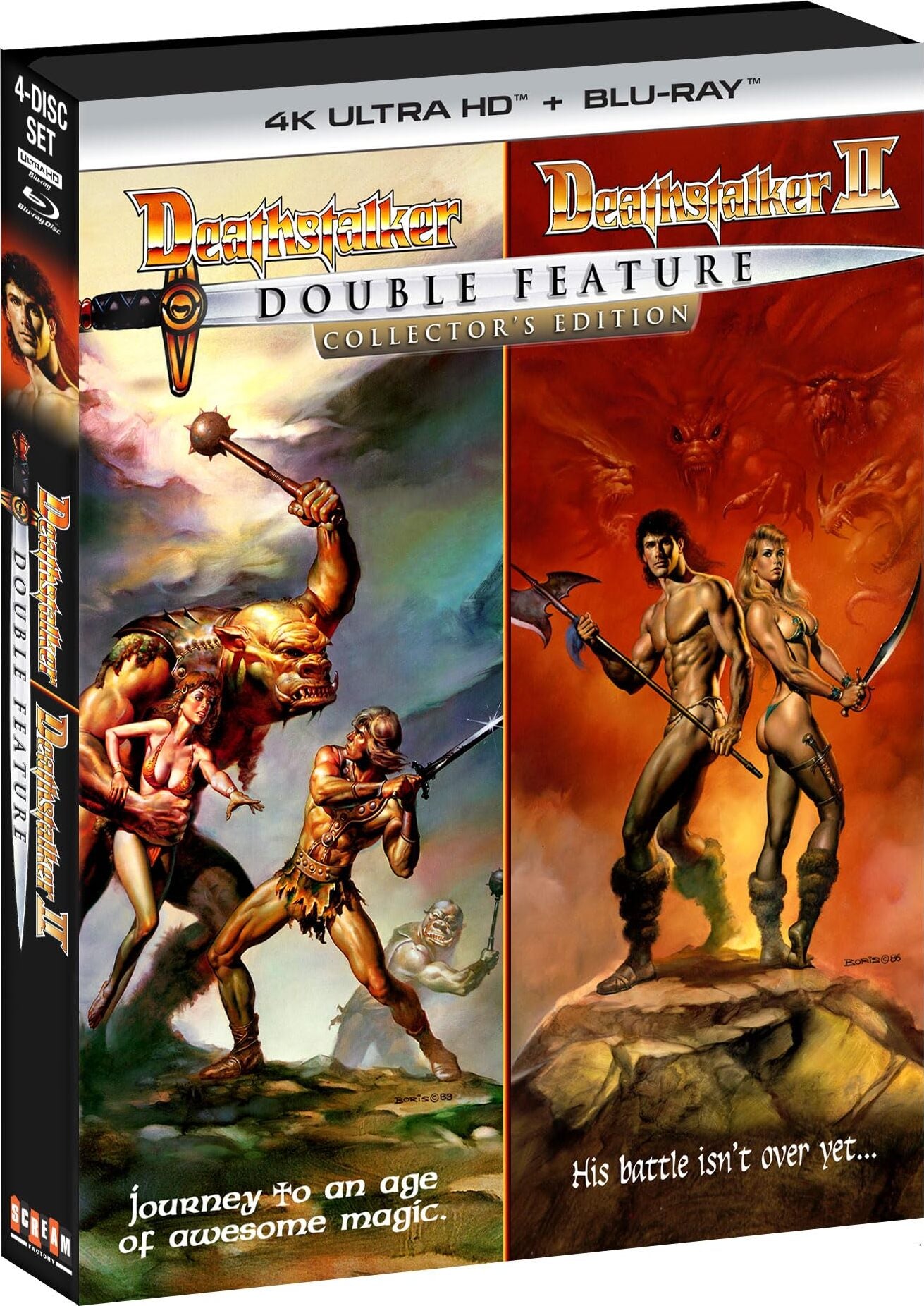 Deathstalker / Deathstalker II 4K: Collector's Edition