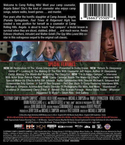 Sleepaway Camp II: Unhappy Campers - Collector's Edition