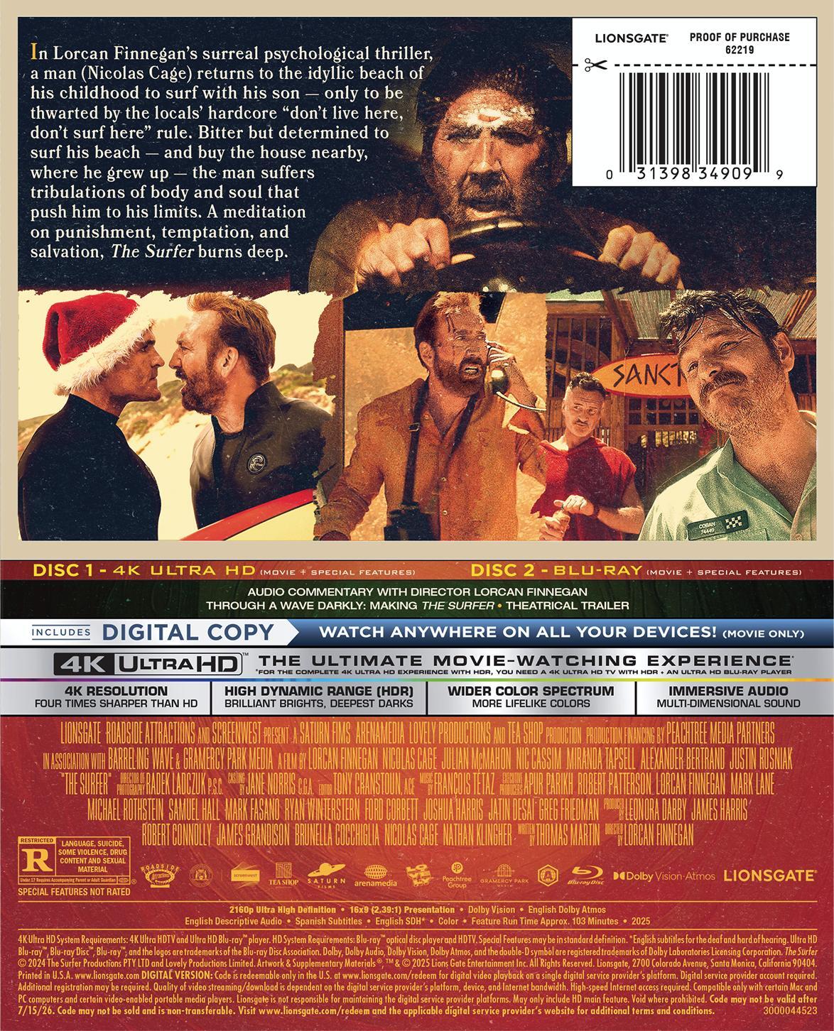 The Surfer 4K DigiPack (Exclusive)