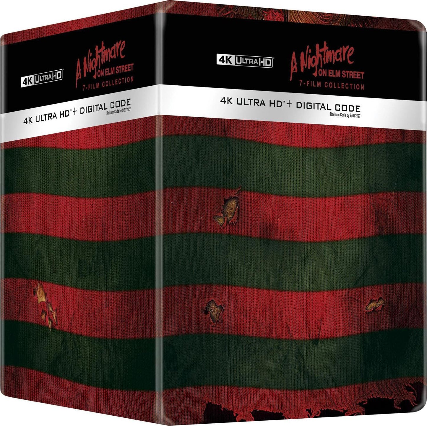 [Pre-Order] A Nightmare on Elm Street 4K 1-7 Collection 1-Click SteelBook (Re-release)(Exclusive)
