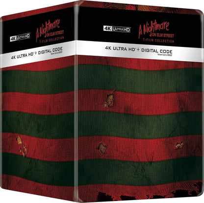 [Pre-Order] A Nightmare on Elm Street 4K 1-7 Collection 1-Click SteelBook (Re-release)(Exclusive)