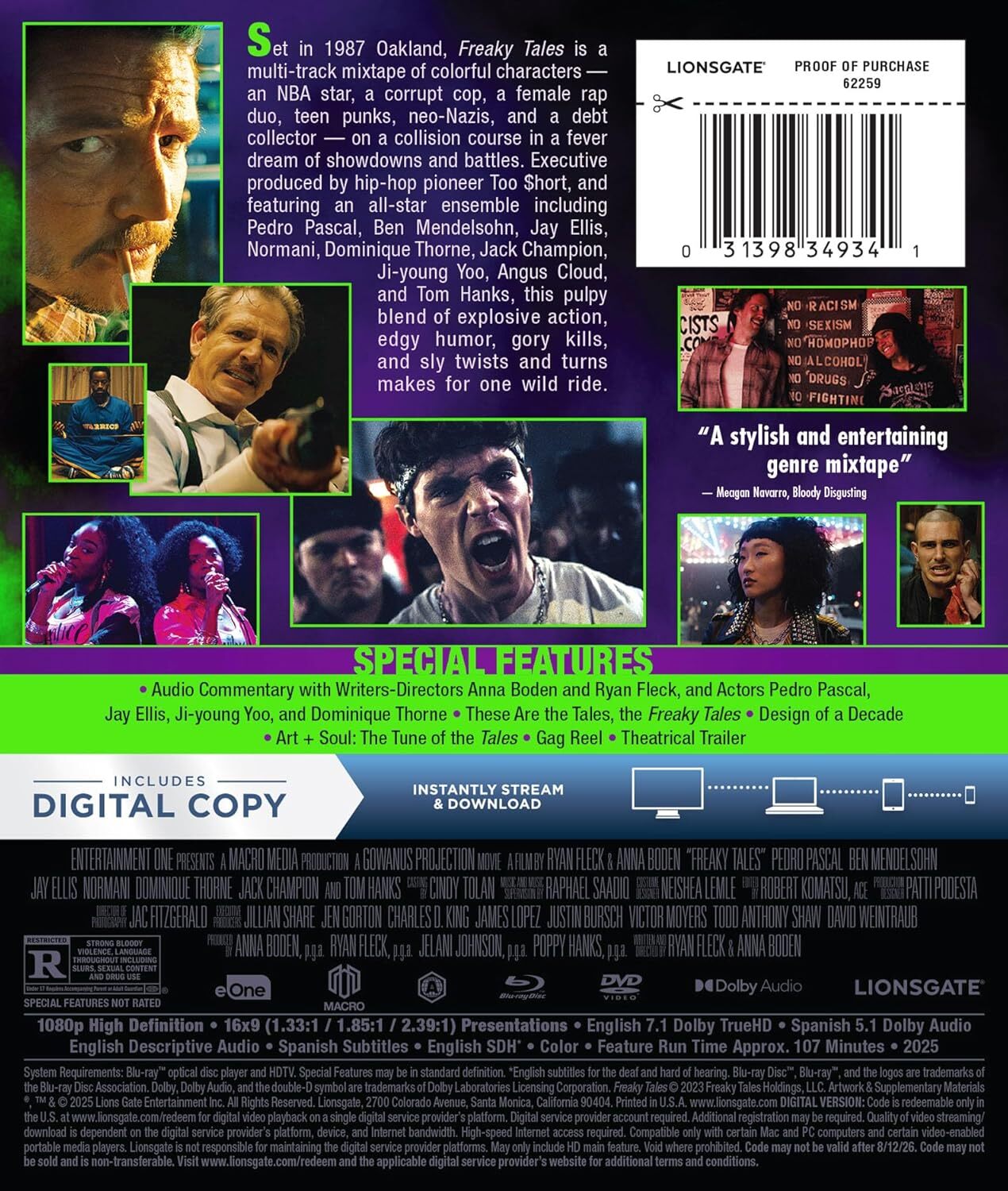 Freaky Tales – Blurays For Everyone