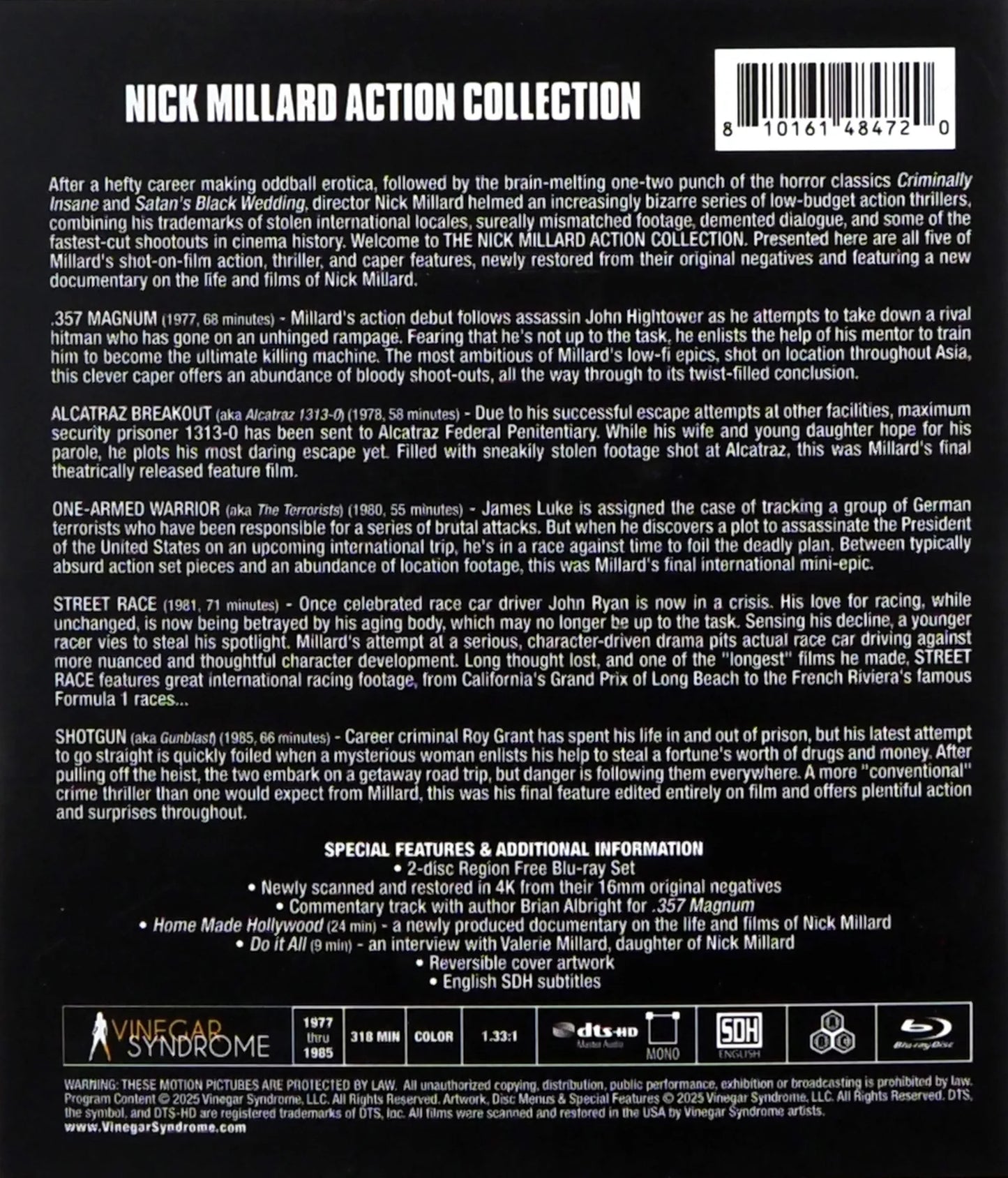 The Nick Millard Action Collection: Limited Edition (VSA-055)(Exclusive)*