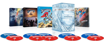 Superman I-IV 5-Film 4K SteelBook Collection (1978-2006)(Re-release)