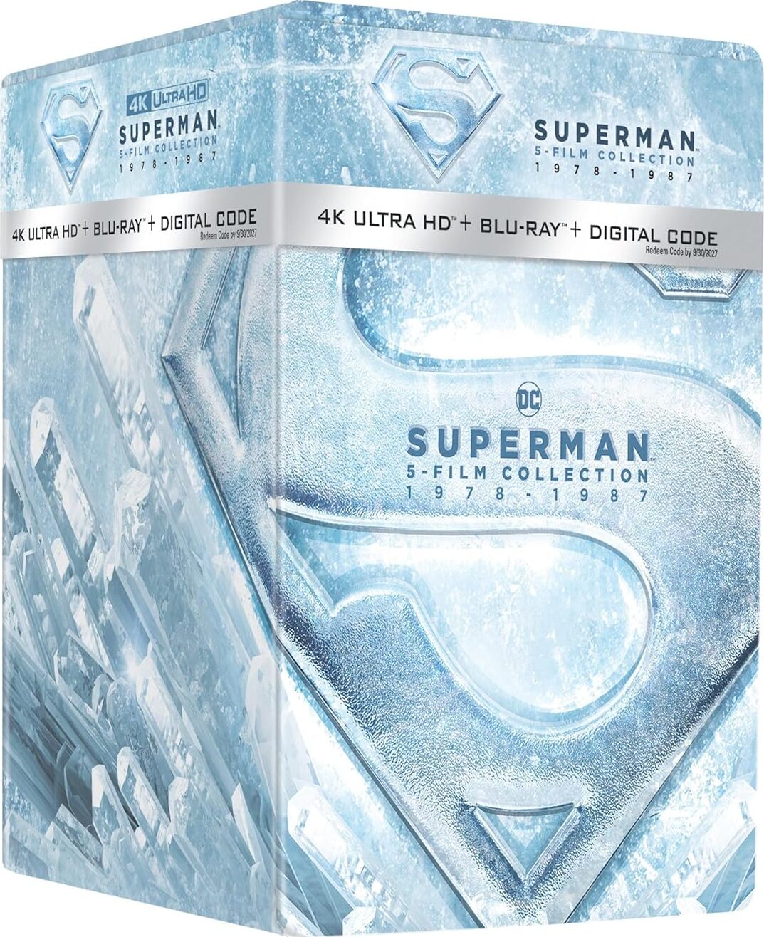 Superman I-IV 5-Film 4K SteelBook Collection (1978-2006)(Re-release)