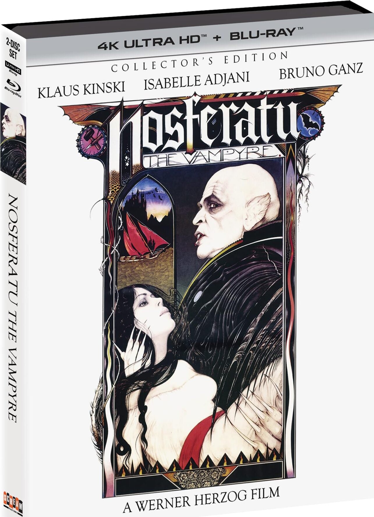 Nosferatu the Vampyre 4K: Collector's Edition w/ Exclusive Slip & Posters (1979)(Exclusive)