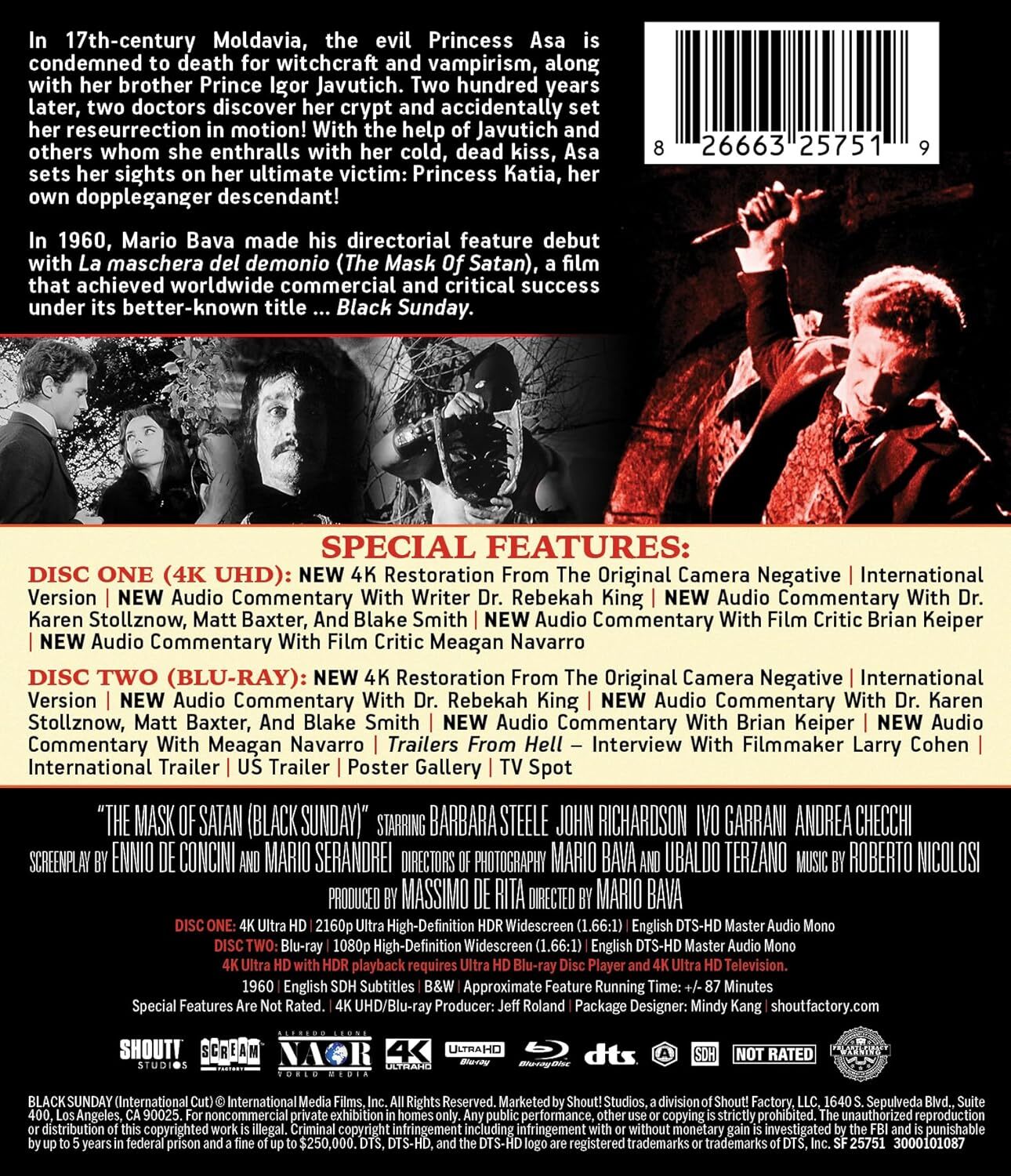 Black Sunday 4K: Collector's Edition