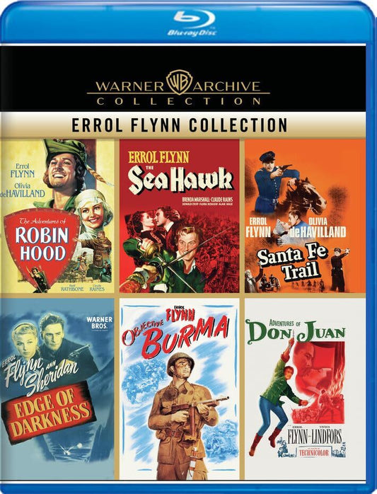 Errol Flynn Collection: Warner Archive Collection