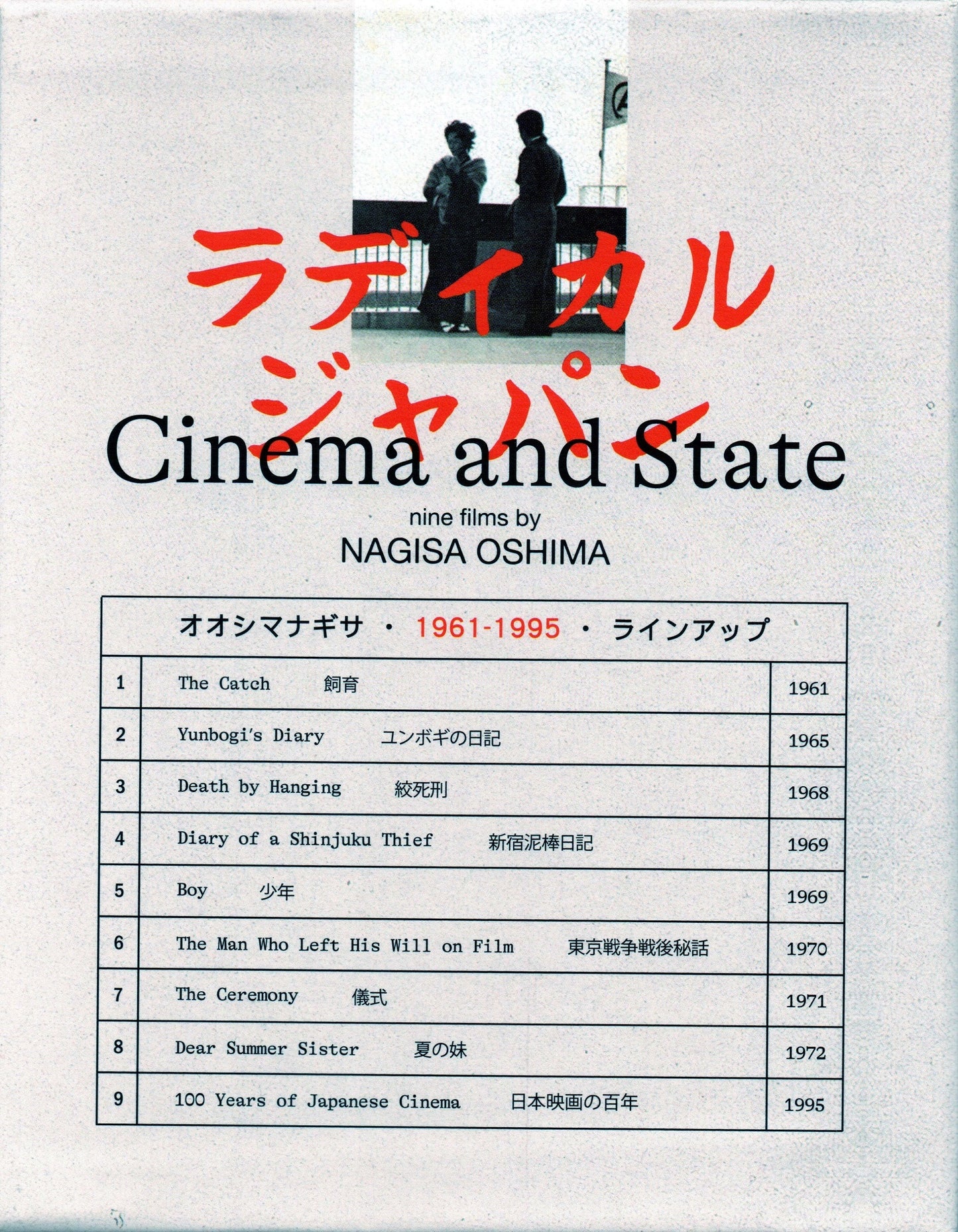 Radical Japan: Cinema and State - Limited Edition (UK)