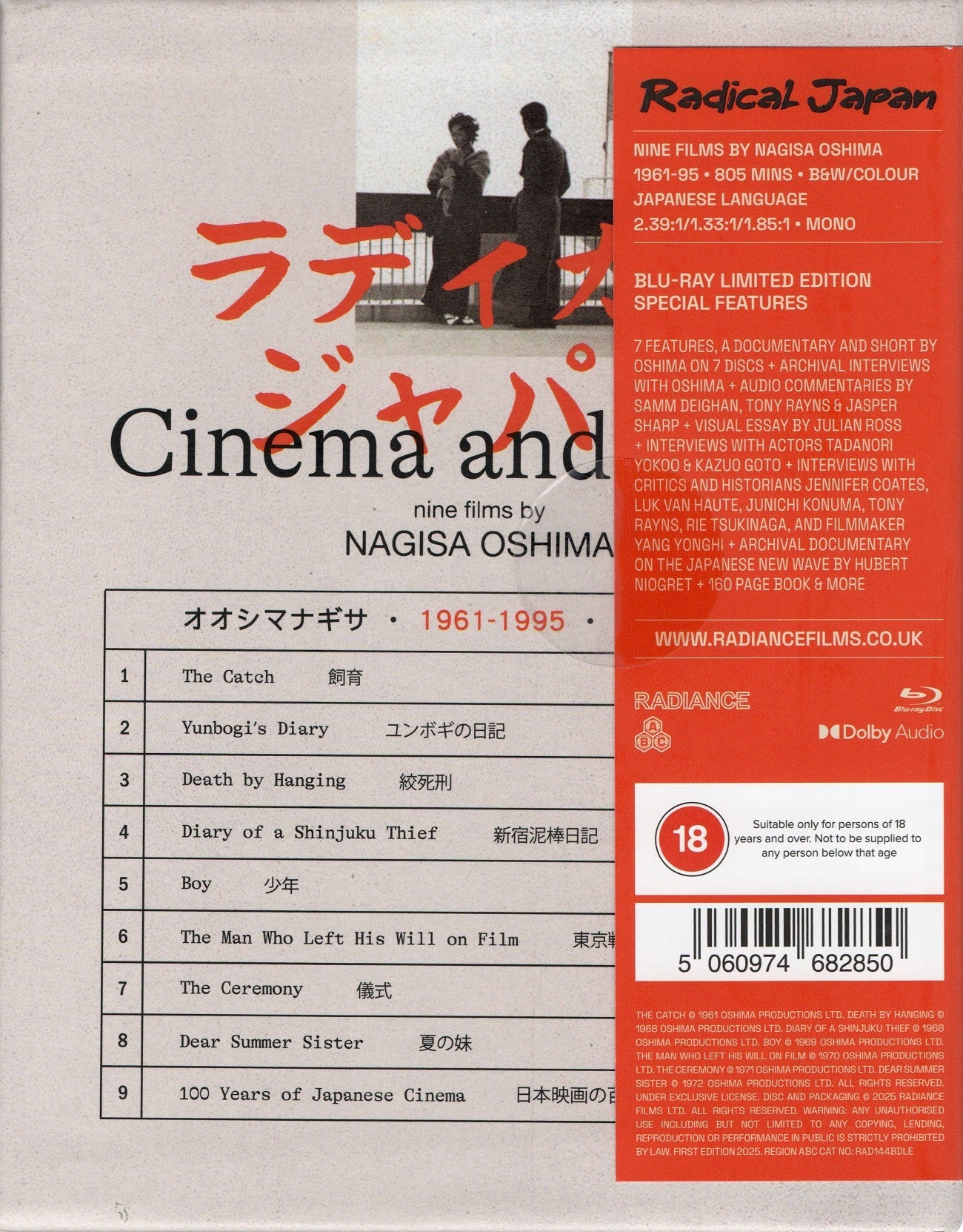 Radical Japan: Cinema and State - Limited Edition (UK)