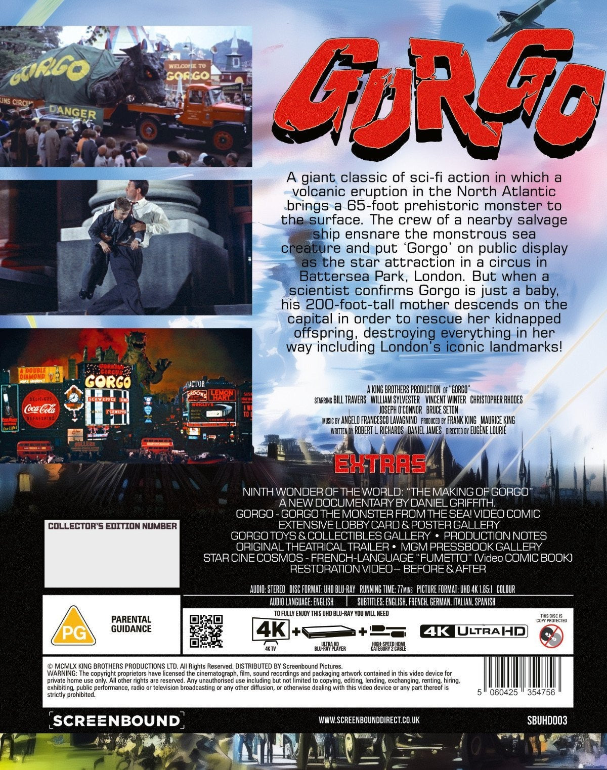 Gorgo 4K: Limited Edition (UK)