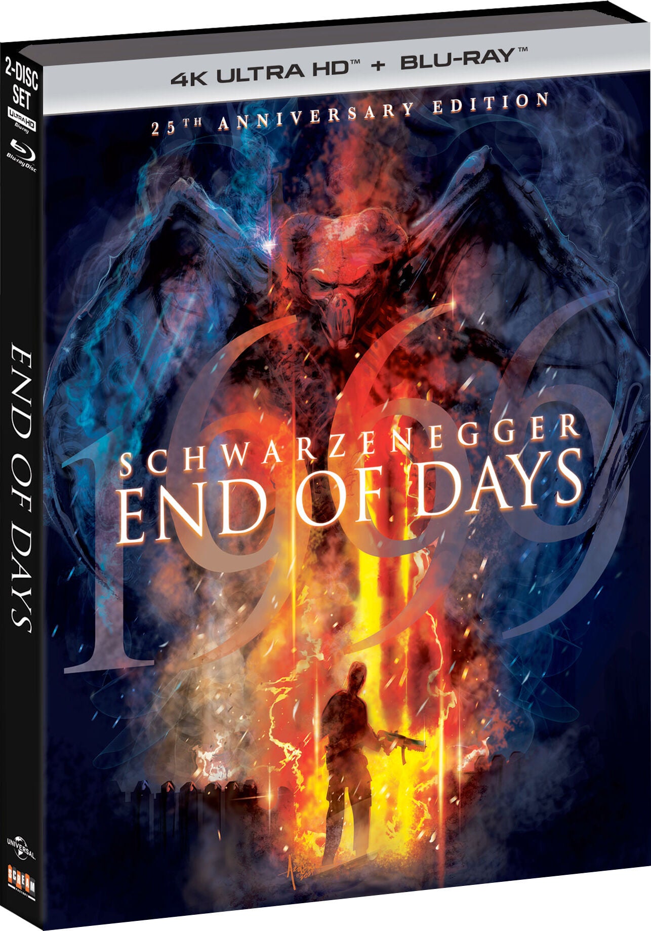 End of Days 4K: Collector's Edition w/ Exclusive Slip & Posters (1999)(Exclusive)