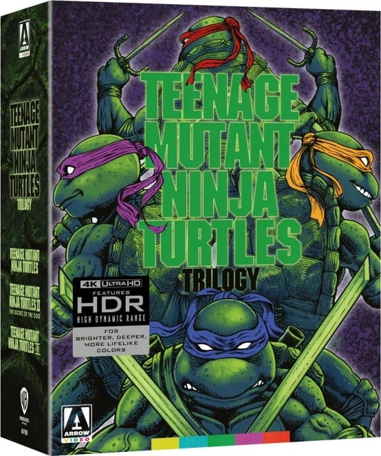 Teenage Mutant Ninja Turtles 4K Trilogy: Limited Edition (Exclusive)