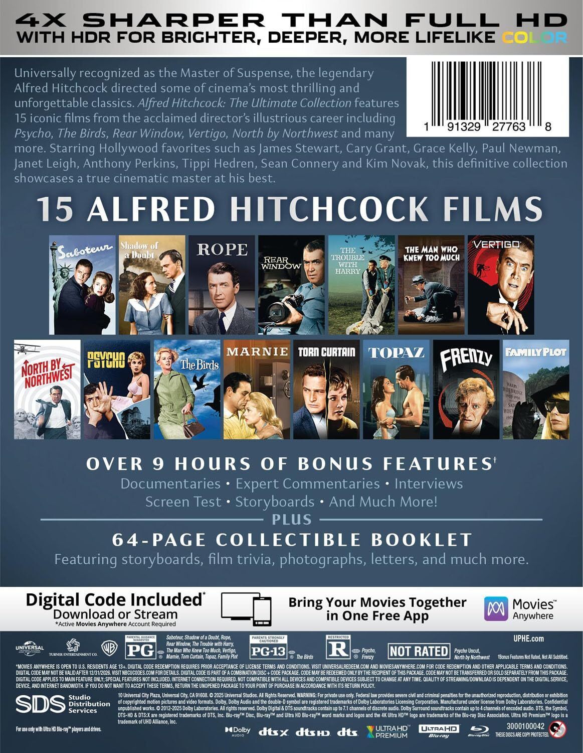 Alfred Hitchcock: The Ultimate 4K Collection