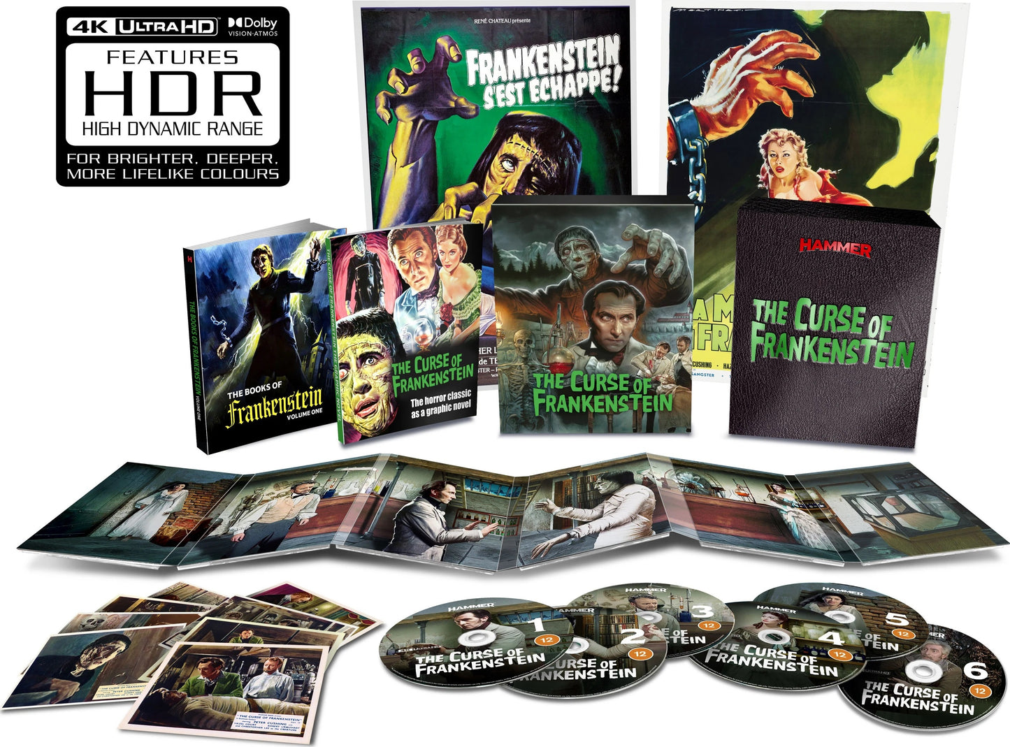 The Curse of Frankenstein 4K DigiPack: Limited Collector's Edition (UK)