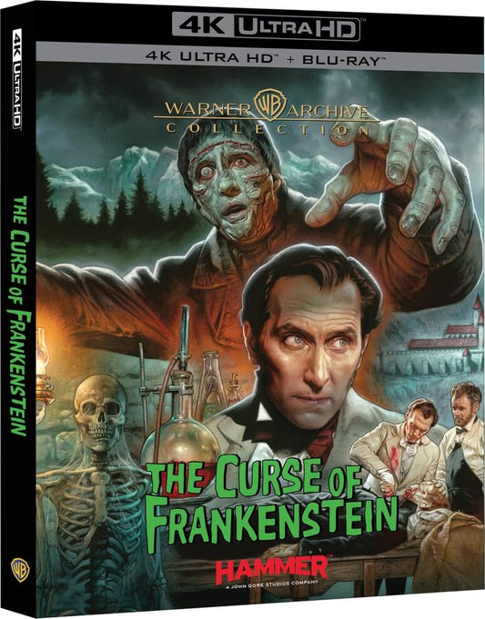 The Curse of Frankenstein 4K: Warner Archive Collection
