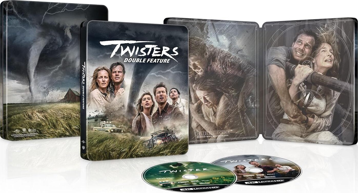 Twisters Double Feature 4K SteelBook (1996-2024)