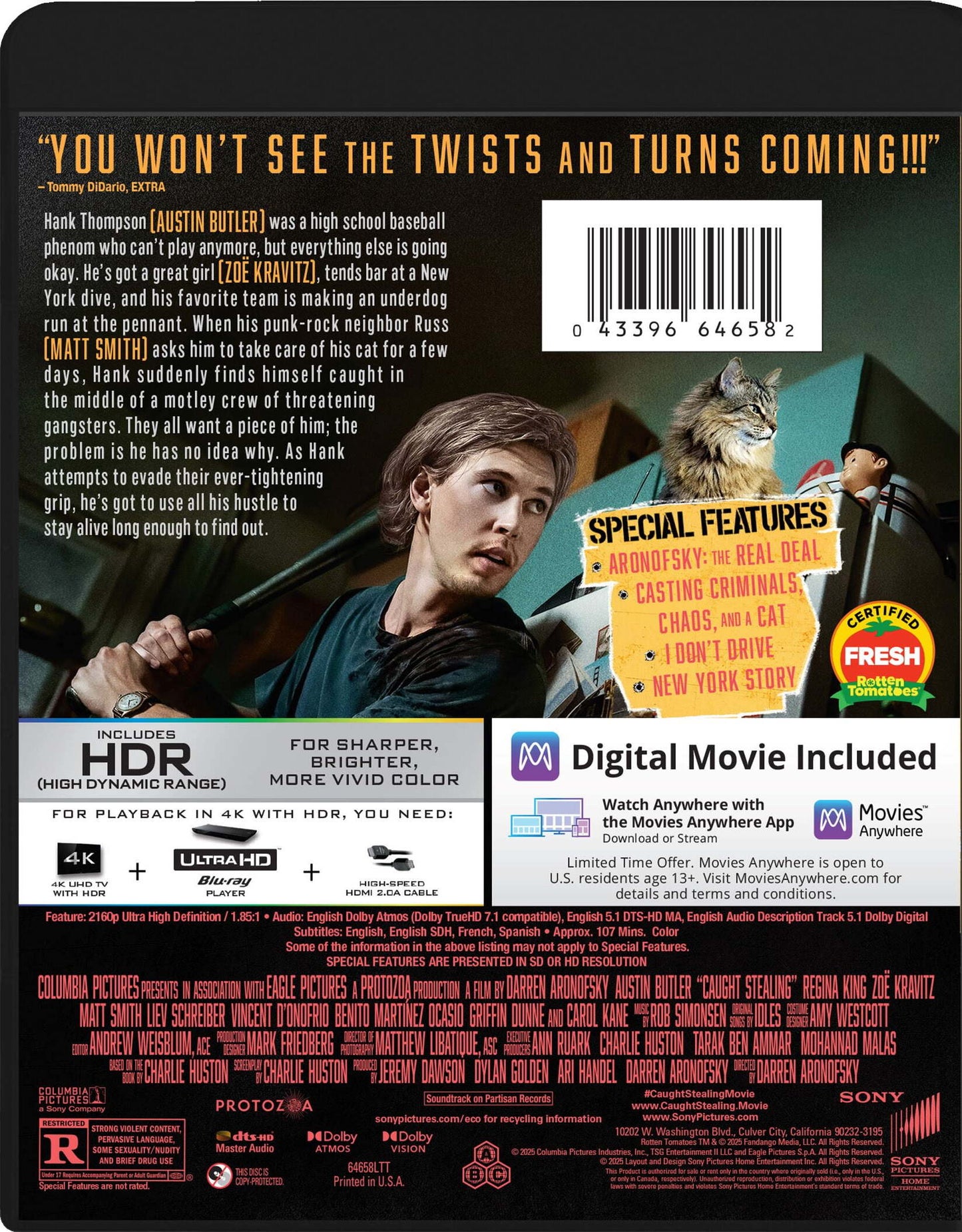 Caught Stealing 4K (2025)