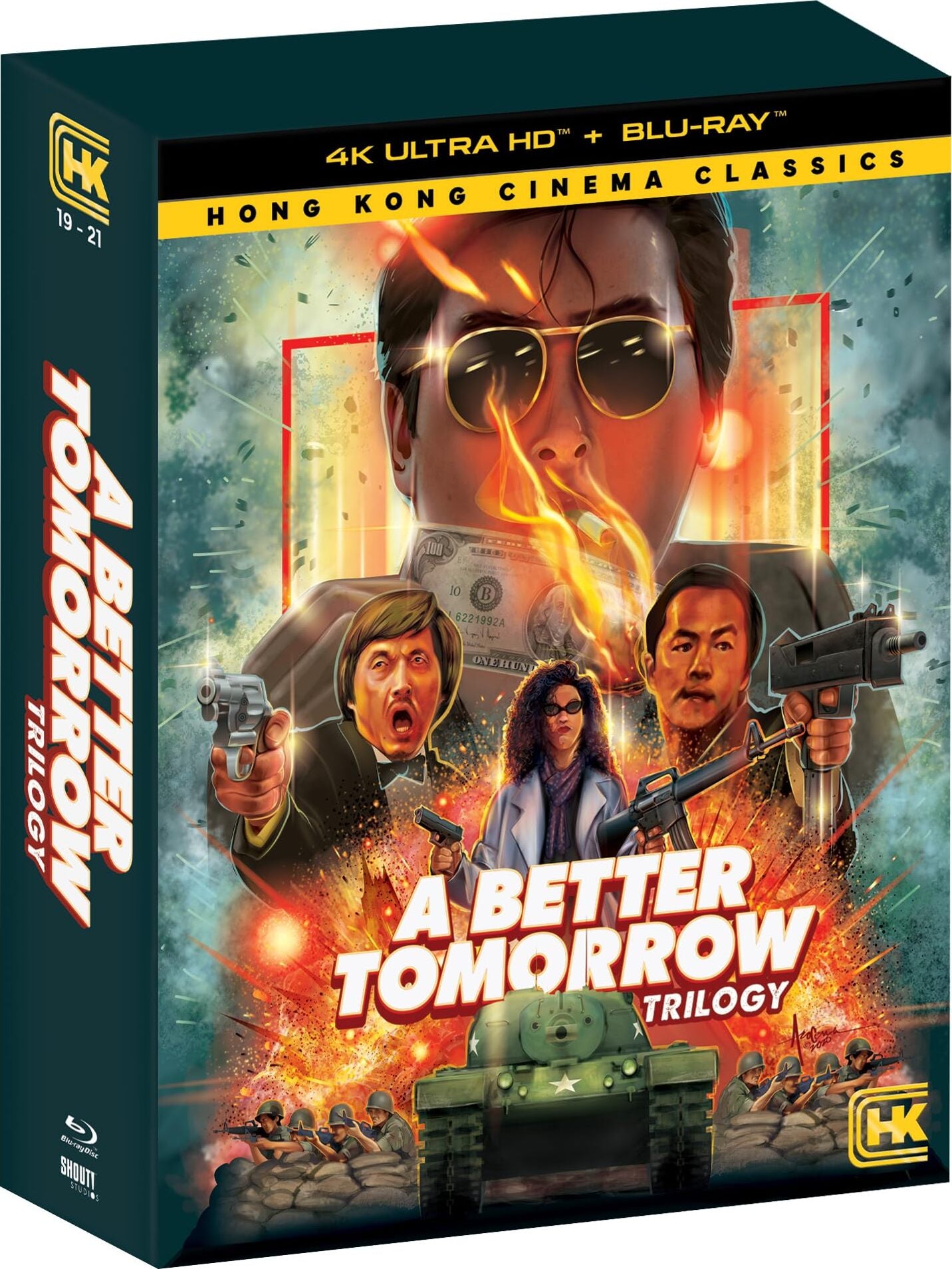 A Better Tomorrow Trilogy 4K: Hong Kong Cinema Classics #19-21