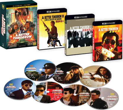 A Better Tomorrow Trilogy 4K: Hong Kong Cinema Classics #19-21