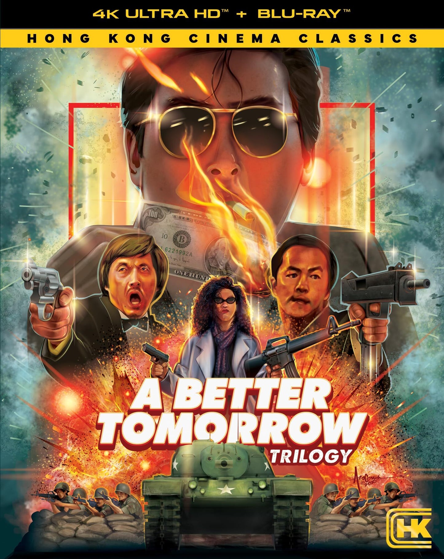 A Better Tomorrow Trilogy 4K: Hong Kong Cinema Classics #19-21