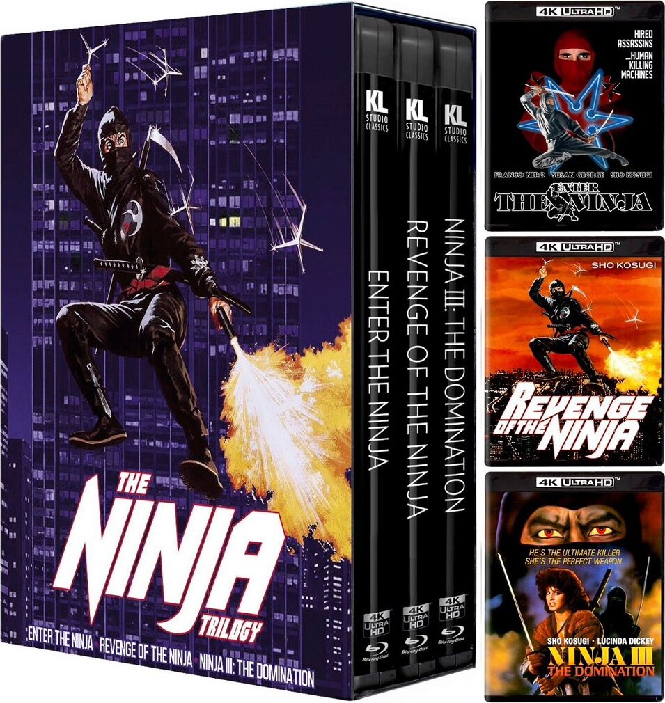 The Ninja Trilogy Box Set 4K – Blurays For Everyone