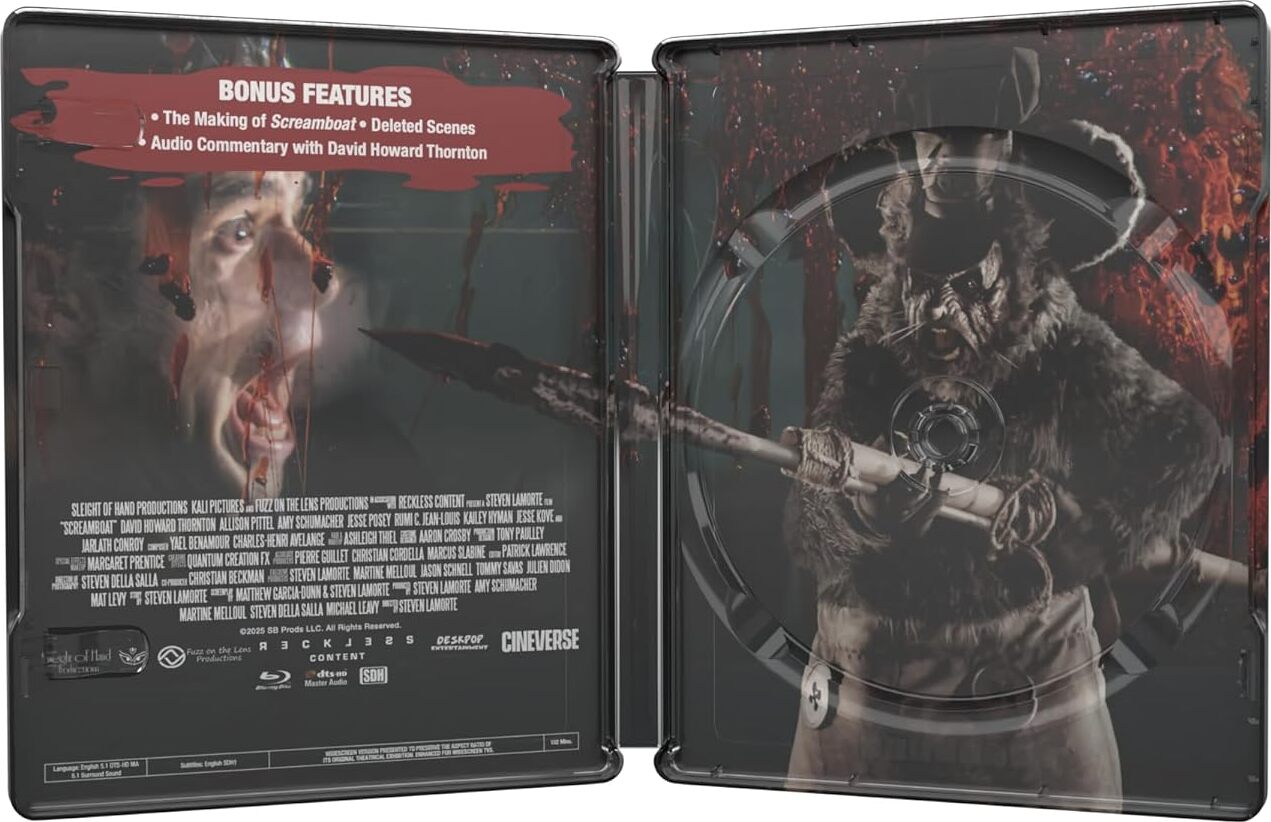 Screamboat 4K SteelBook